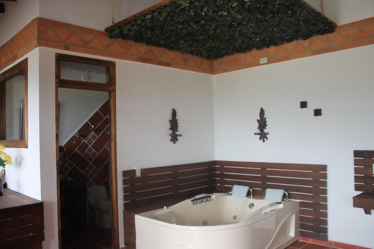 Hotel, Bungalows, Chalet Y Cabanas Aventura Park Villa De Leyva La Periquera Exteriér fotografie