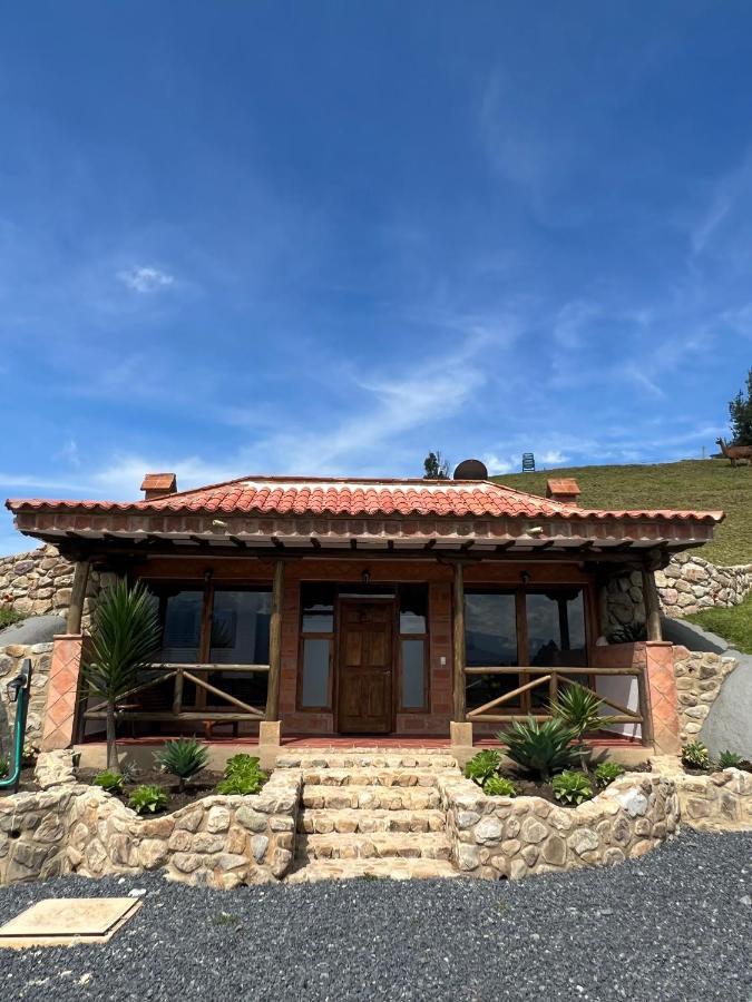 Hotel, Bungalows, Chalet Y Cabanas Aventura Park Villa De Leyva La Periquera Exteriér fotografie