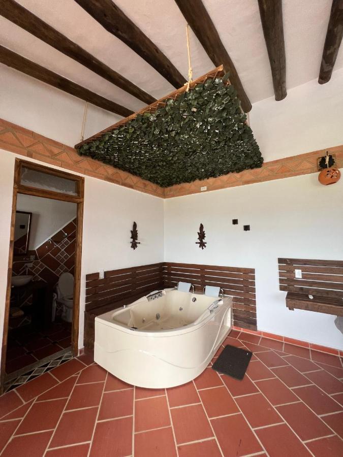 Hotel, Bungalows, Chalet Y Cabanas Aventura Park Villa De Leyva La Periquera Exteriér fotografie