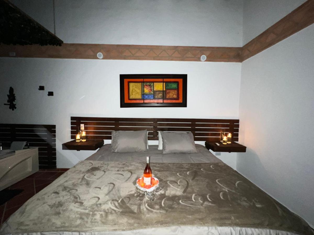 Hotel, Bungalows, Chalet Y Cabanas Aventura Park Villa De Leyva La Periquera Exteriér fotografie