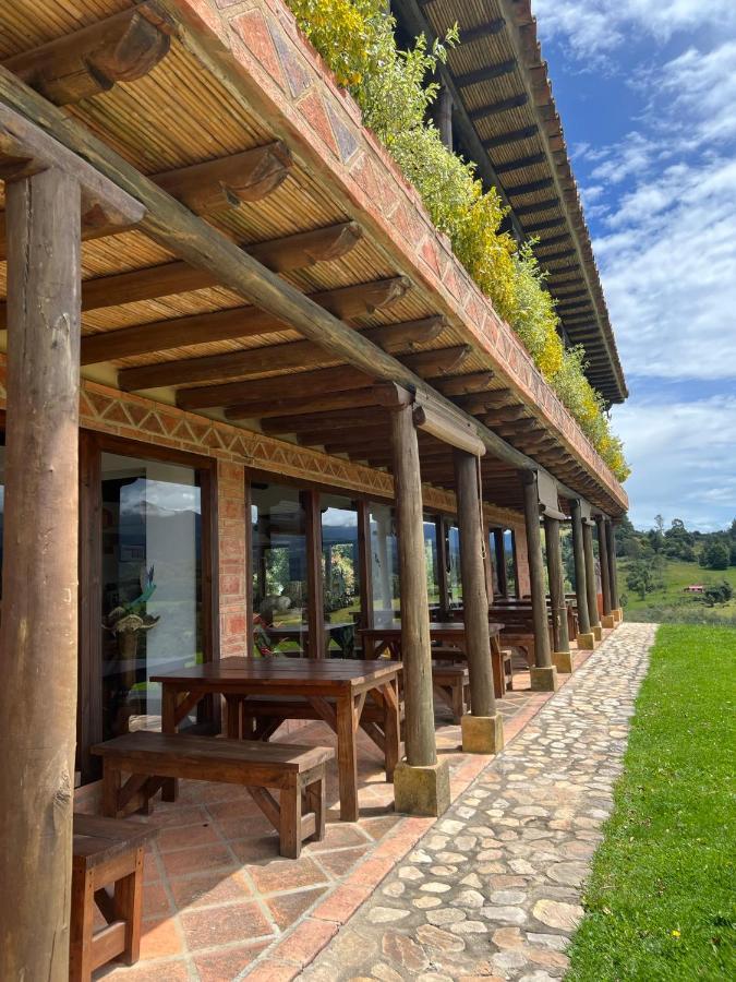 Hotel, Bungalows, Chalet Y Cabanas Aventura Park Villa De Leyva La Periquera Exteriér fotografie